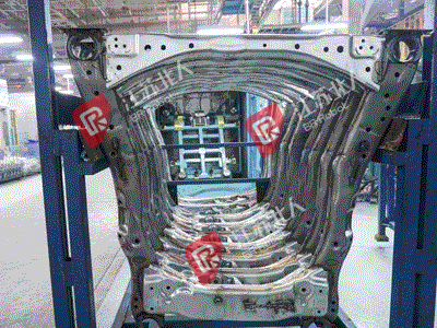 Front subframe of a certain model Front subframe of a certain model