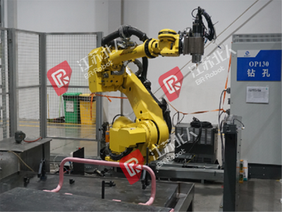 A battery box production line A battery box production line